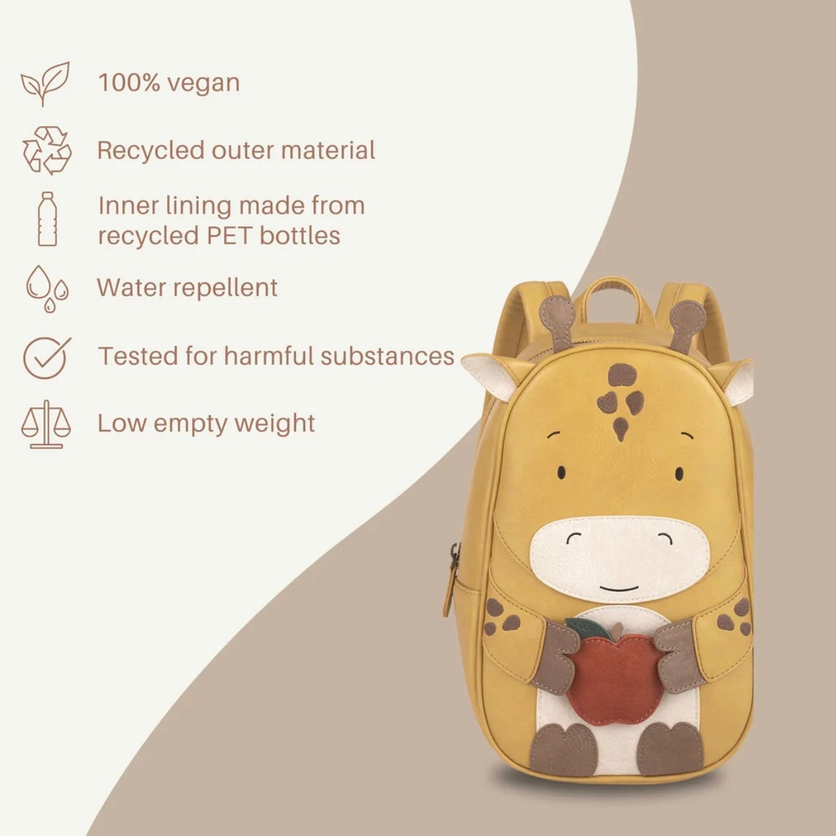 HUGS IDEA 3D Tier Bücherucksack – Mit Hundegesicht, Ergonomisch & Leicht, Perfekt Für Kinder