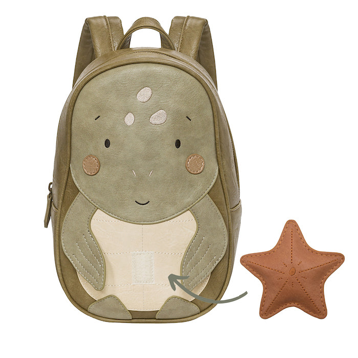 Little Who Patch Seestern mit Rucksack Schildkröte Marta