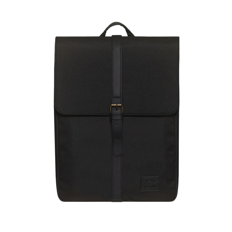 Vorderseite von Wickelrucksack Linea Black von Little Who