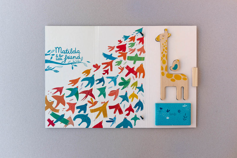 Geöffnetes Balancierspiel Giraffe Matilda von Londji