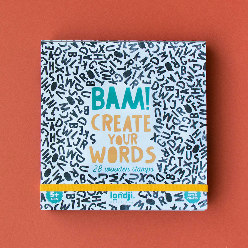 Verpackung Stempelset "BAM! Create your words" von Londji