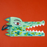 Bastelset "Be wild! Crocodile mask & stickers" von Londji
