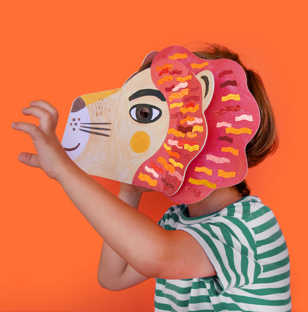 Bastelset | Be Wild! Lion Mask & Stickers