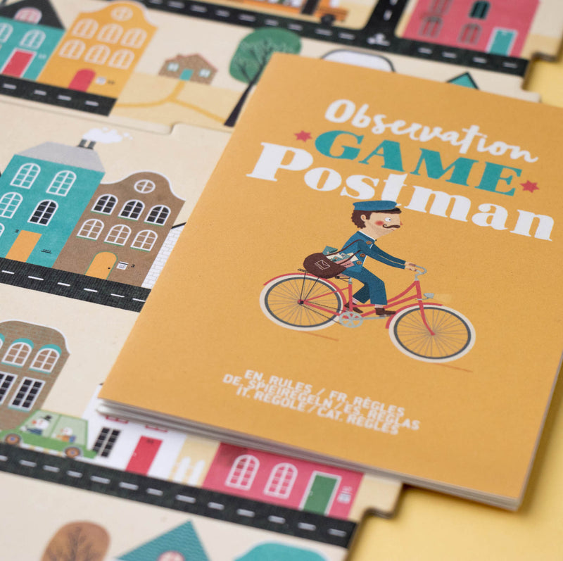 Anleitung von Beobachtungsspiel "Postman" von Londji