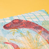 Detailansicht von Entdeckerpuzzle "Discover the Dinosaurs" von Londji