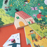 Detailansicht von Jahreszeiten-Puzzle „A Home for Nature“ von Londi