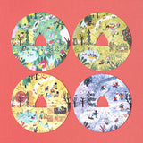 Vier Schichpuzzle von Jahreszeiten-Puzzle „A Home for Nature“ von Londi