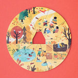 Herbst-Puzzle von Jahreszeiten-Puzzle „A Home for Nature“ von Londi