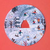 Winter-Puzzle von Jahreszeiten-Puzzle „A Home for Nature“ von Londi