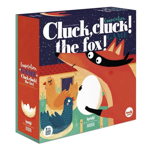 Kooperationsspiel "Cluck, cluck! The fox!" von Londji