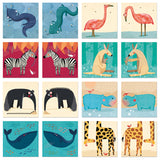 Memory-Karten von Memory Spiel "Wild animals" von Londji
