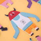 Detailansicht von Beobachtungs und Reaktionsspiel "My Monsters" von Londji