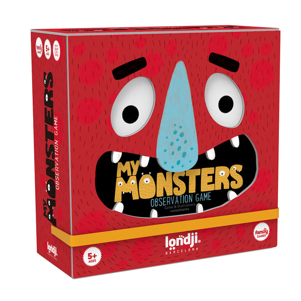 Beobachtungs und Reaktionsspiel "My Monsters" von Londji