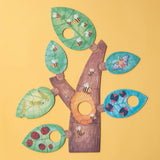 Londji Puzzle BZZZ – Zusammengesetzter Baum mit sechs Blätterpuzzles und verschiedenen Insekten