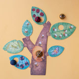 Londji Puzzle BZZZ – Fertig zusammengesetztes Insektenpuzzle mit eingesetzten Holzfiguren