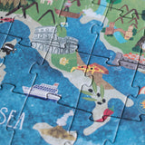 Mittelmeer Ausschnitt von Puzzle "Discover Europe" von Londji