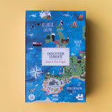 Verpackung von Puzzle "Discover Europe" von Londji