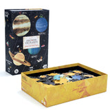 Geöffnete Verpackung Londji-Puzzle Discover the Planets