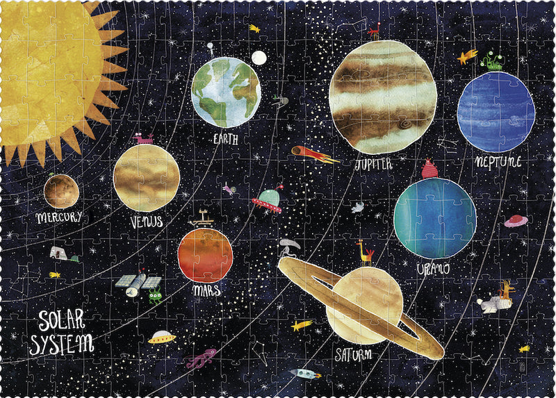 Gesamtansicht Londji-Puzzle Discover the Planets