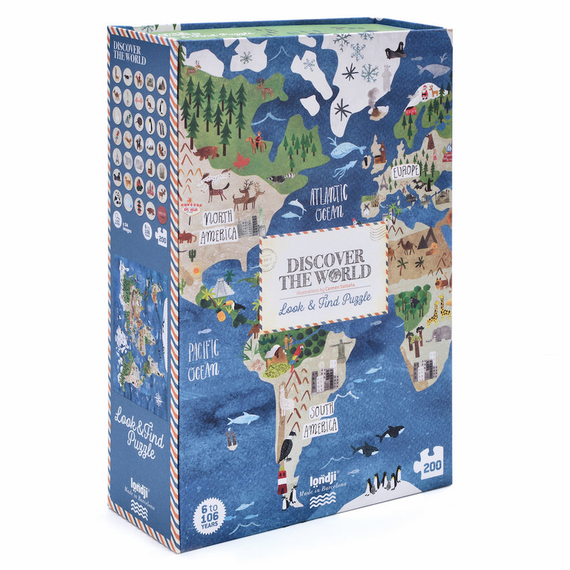 Verpackung Puzzle Discover the World von Londji