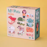 Verpackung Rückseite von Puzzle "I love my pets" von Londji