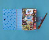 Geöffnete Verpackung des Londji Puzzle Magic World mit Puzzle und Zauberstab