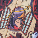 Detail des Londji Puzzle Magic World mit Zauberfigur und leuchtendem Zauberstab