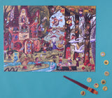 Londji Puzzle Magic World mit Suchkärtchen und Zauberstab zum Finden versteckter Motive