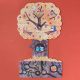 Puzzle "Mon petit pommier" von Londji mit Herbstbaum