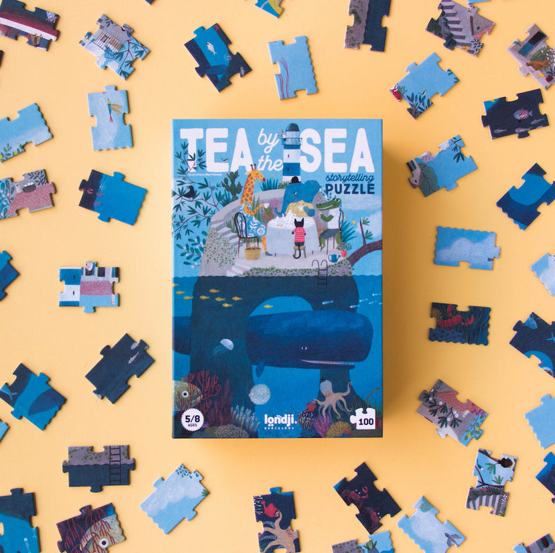 Puzzle Tea by the sea | 100 Teile