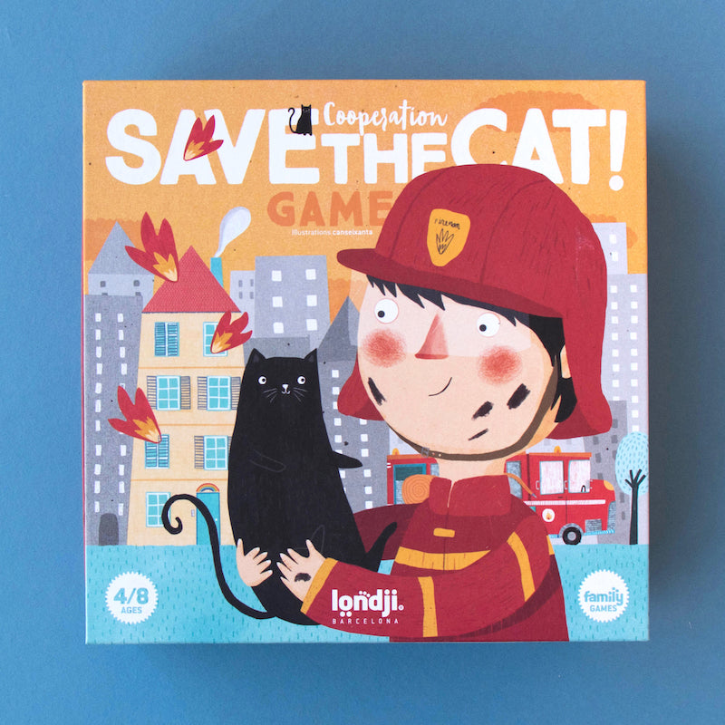 Verpackung Londji Kooperationsspiel "Save the Cat!"