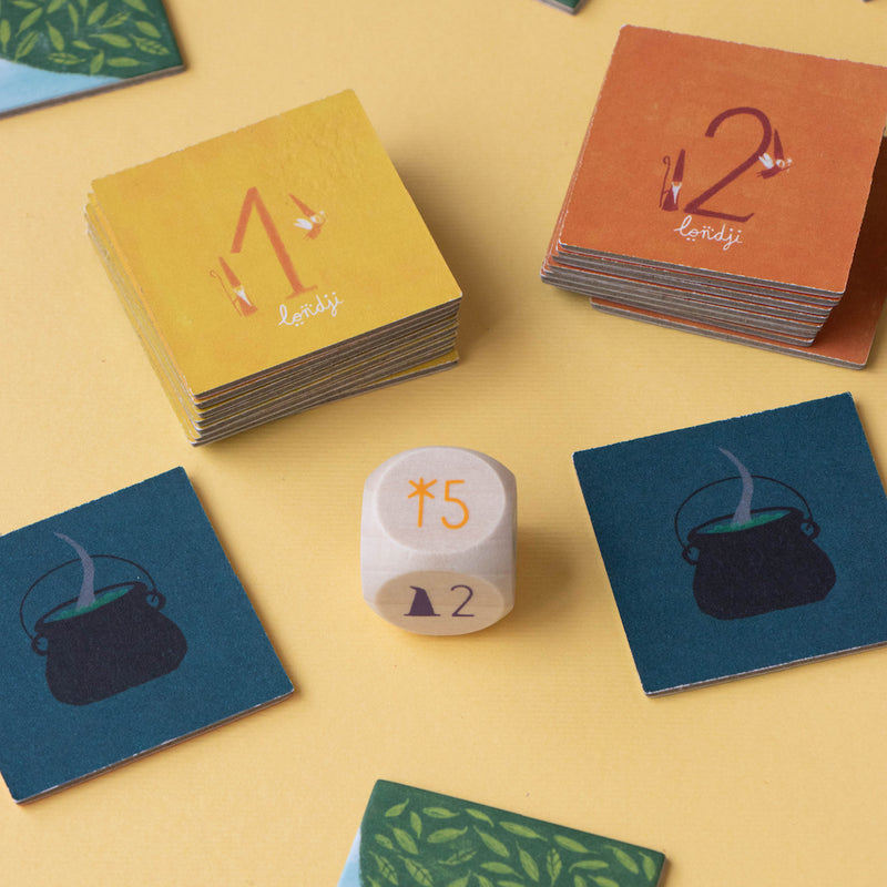 Detailansicht von "The fairy & the wizard" Kooperationsspiel von Londji