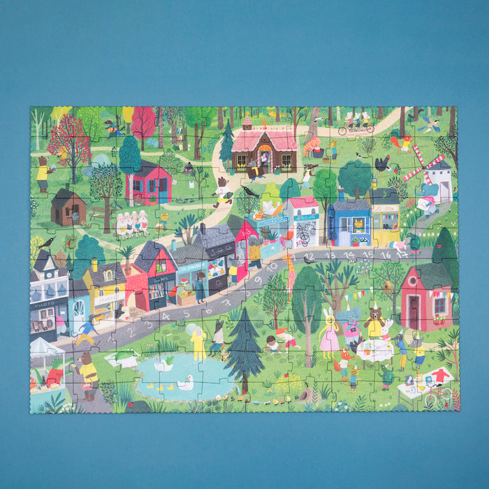 Übersicht Londji Puzzle und Deektivspiel "The mysterious case of the birthday cake"