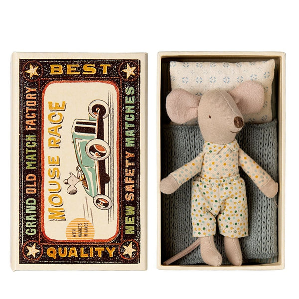 Kleiner Bruder Maus in Streichholzschachtel von Maileg