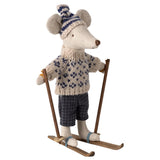 Maileg Wintermaus mit Skiset_Papa Maus_01