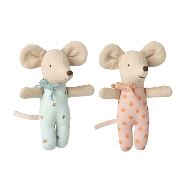 Zwillinge-Babymäuse in der Streichholzschachtel von Maileg_Mäuse