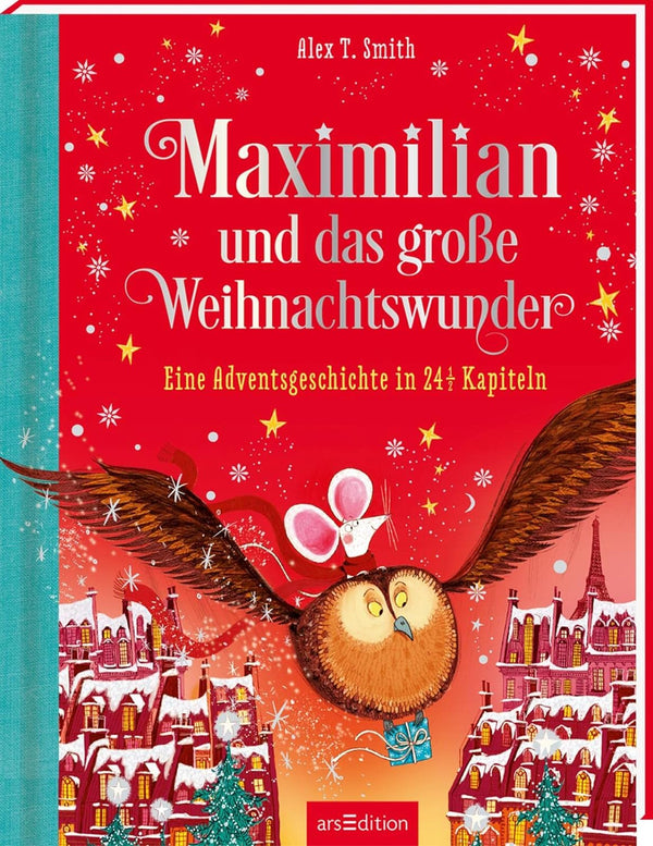 Maximilian und das große Weihnachtswunder von Alex T. Smith_arsedition_Buchcover