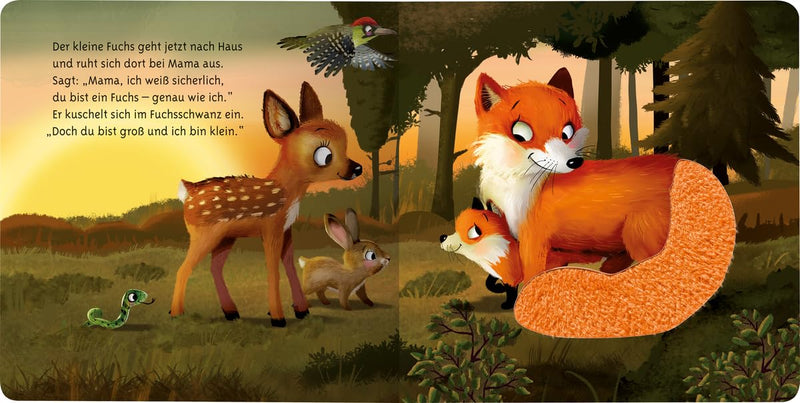 Mein erstes Vorlese-Fühlbuch: Bist du ein Fuchs? von Kathrin Lena Orso_Ravensburger Verlag_Seitenansicht01