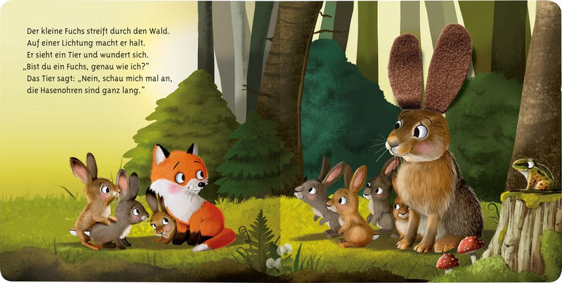 Mein erstes Vorlese-Fühlbuch: Bist du ein Fuchs? von Kathrin Lena Orso_Ravensburger Verlag_Seitenansicht02