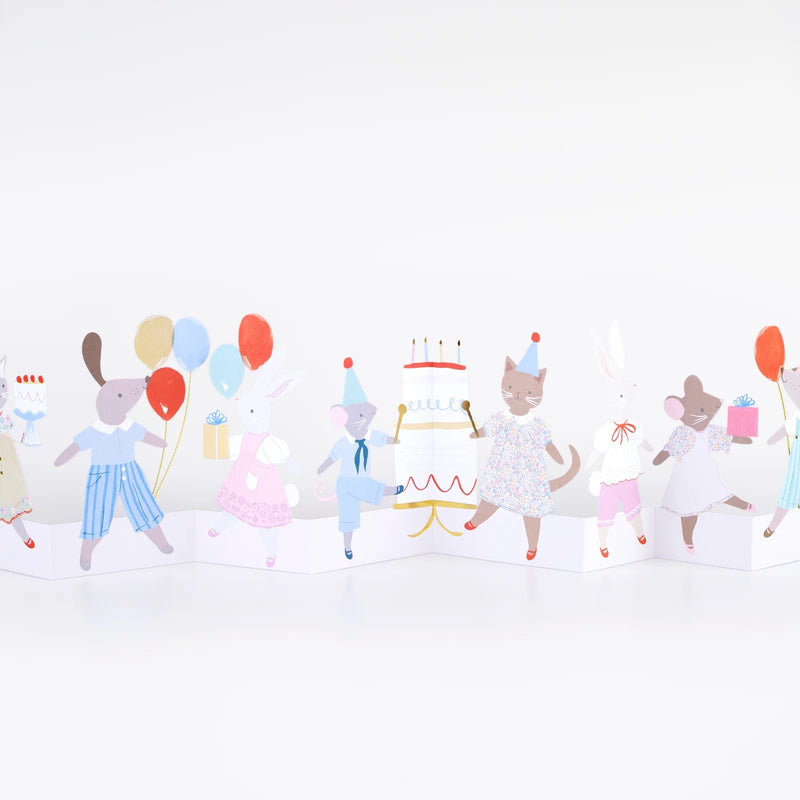 3D-Karte zum Geburtstag von Meri Meri_Tierfreunde_02