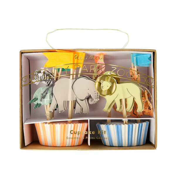 Meri Meri Cupcake-Set_Safari_Verpackung
