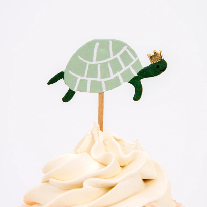 Meri Meri Cupcake-Set_Safari_Schildkröte