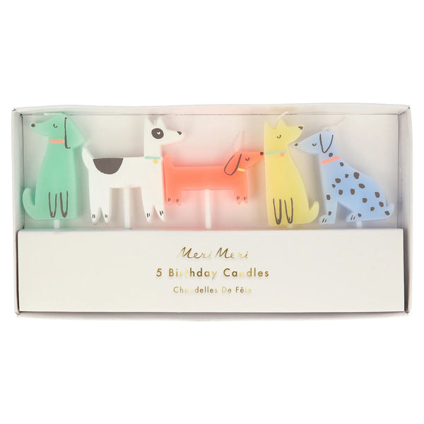 Hunde-Geburtstagskerzen von Meri Meri