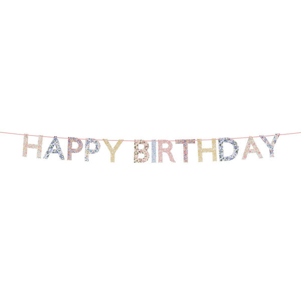 Meri Meri  x Liberty Geburtstags-Girlande_Happy Birthday_02