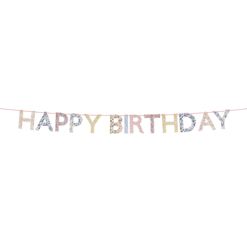 Meri Meri  x Liberty Geburtstags-Girlande_Happy Birthday_02