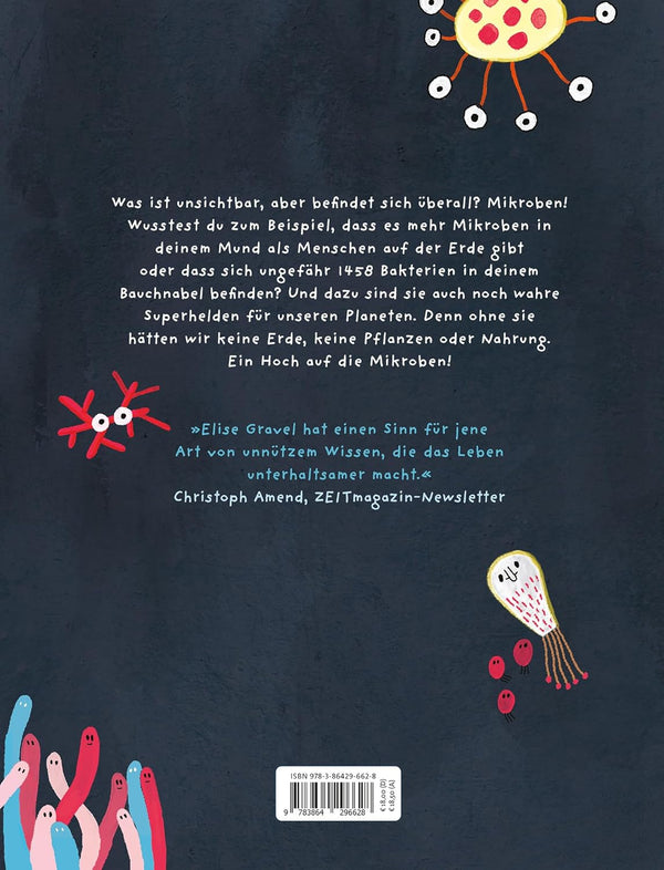 Mikrobenmannschaft von Elise Gravel_Tulipan Verlag_Rückseite
