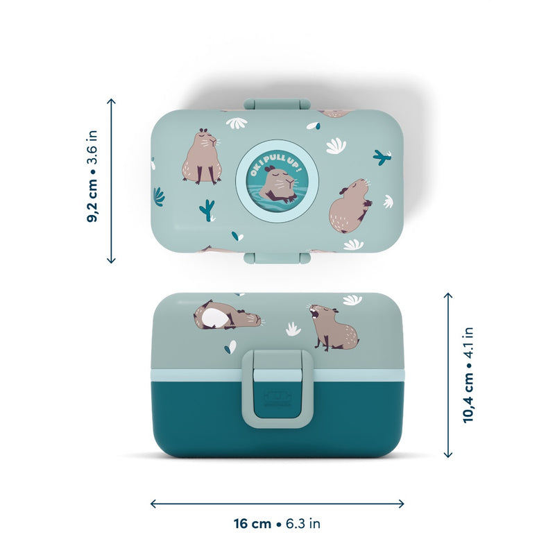 Dimensionen von Lunchbox Wasserschwein von Monbento