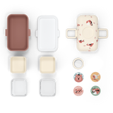 Einzelteile von Lunchbox Bento-Box Cinnamon Fox von monbento