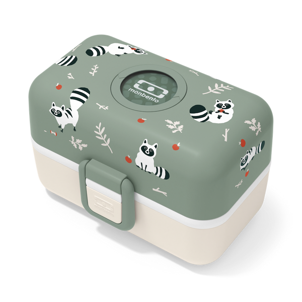 Lunchbox Bento-Box green Raccoon von monbento