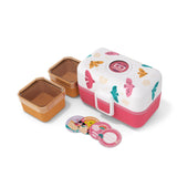 Lunchbox Bento-Box im Design "Bird" von Monbento mit einzelnen Boxen